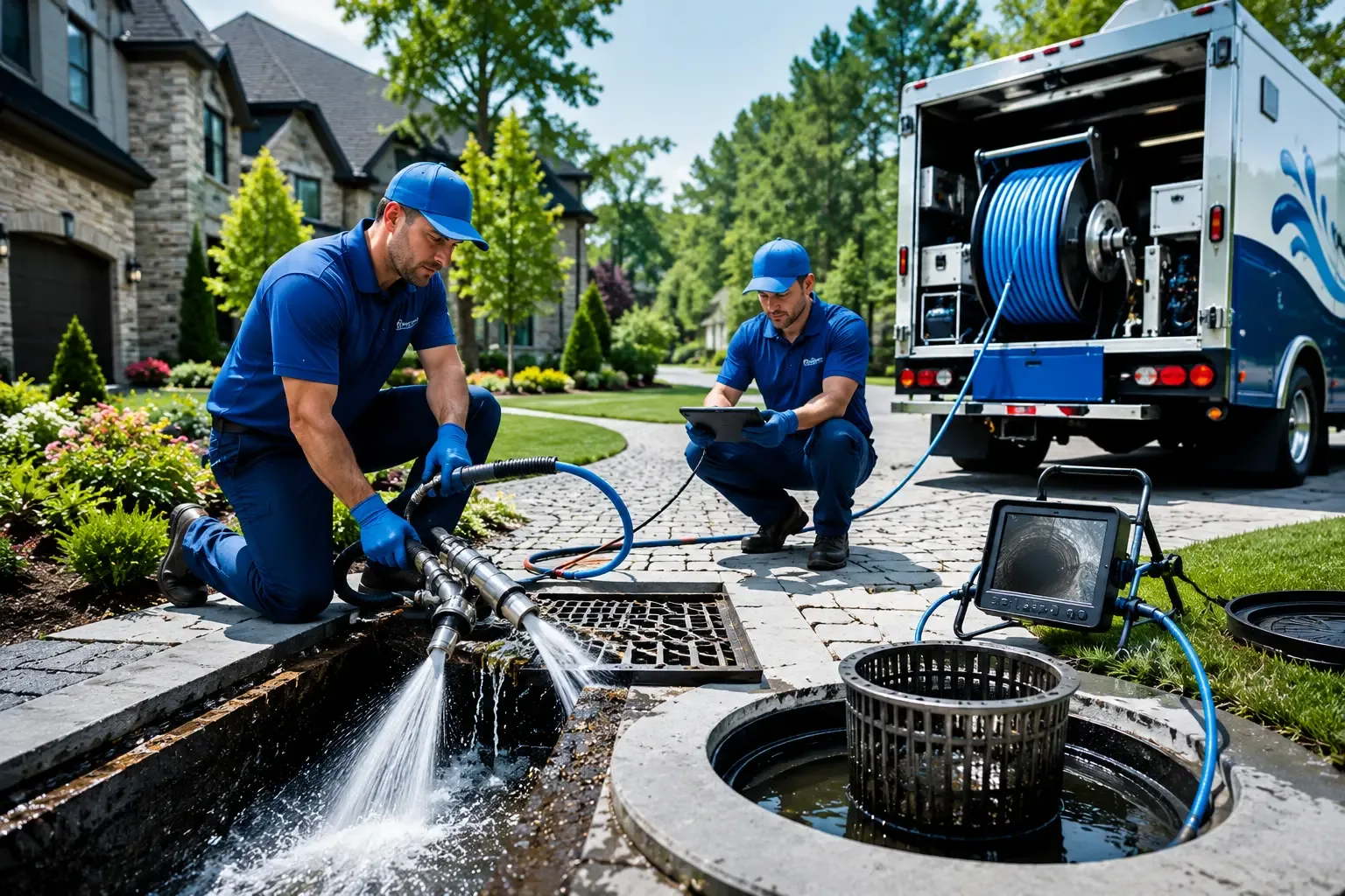 Local outdoor drain cleaning professionals in Newport, VA